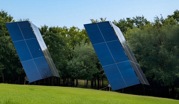 Трехмерные солнечные башни на 50% эффективнее плоских солнечных панелей Трехмерные солнечные башни на 50% эффективнее плоских солнечных панелей