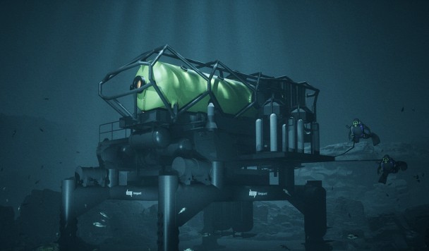 Подводный дом будущего: представлен прототип модуля для жизни под водой