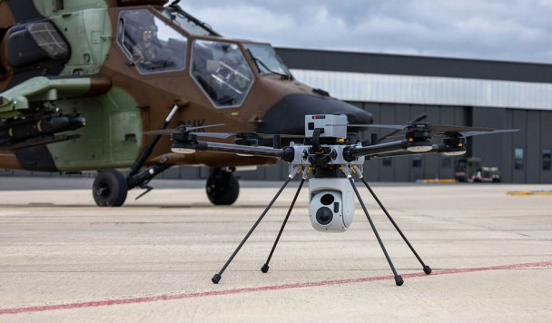 Французские дроны научились наводить ракеты лазером