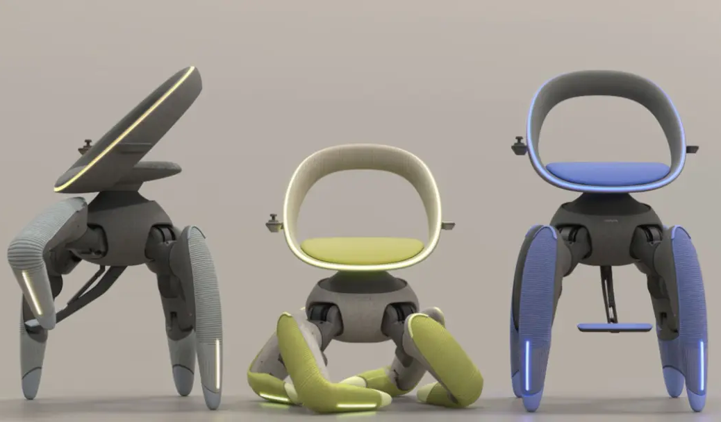 Toyota представила роботизированные кресла, которые умеют ходить по лестницам