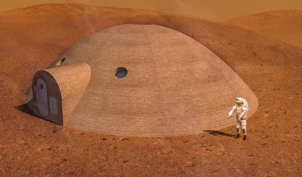 Бактерии-строители: учёные предложили выращивать дома из марсианского грунта