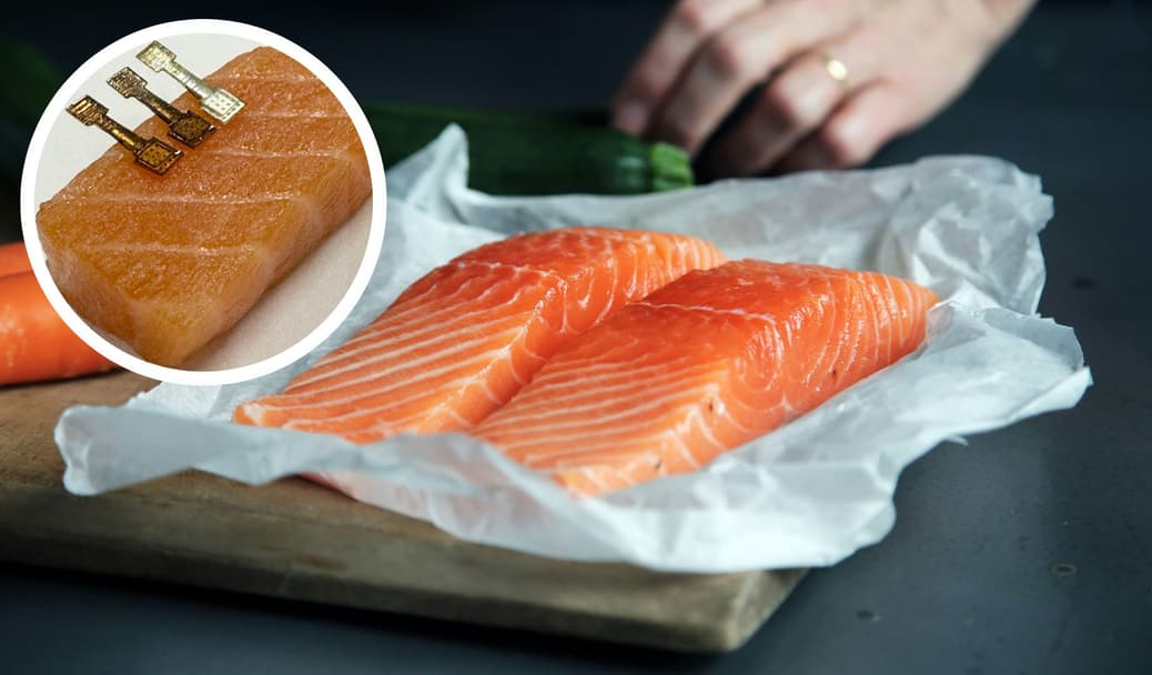 Сенсор с микроиглами быстро определяет свежесть рыбы