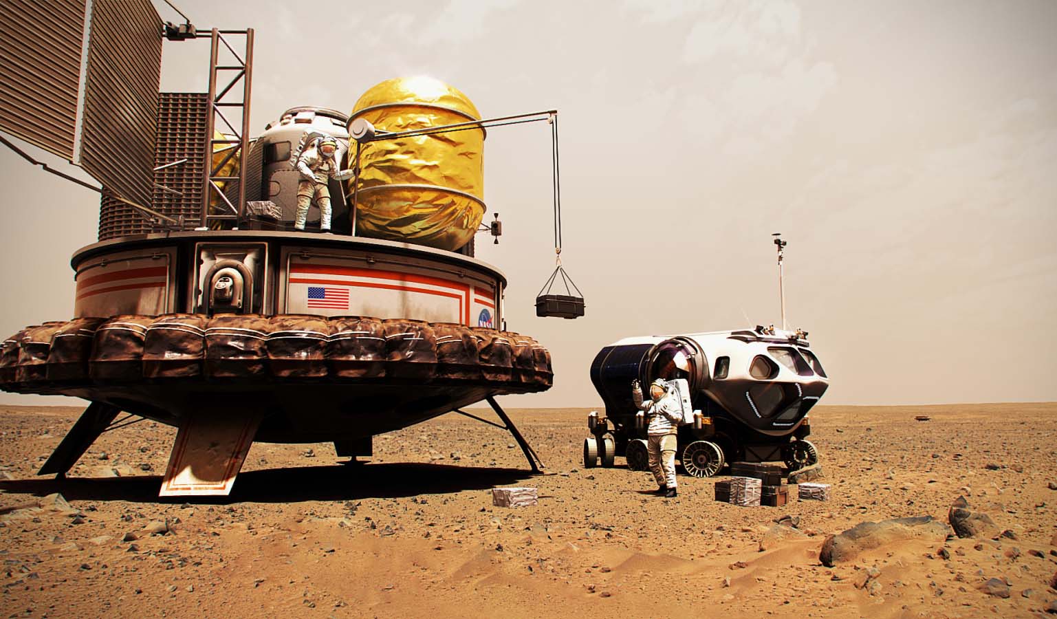 Учёные разработали новую стратегию освоения Марса