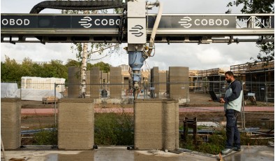 Создан 3D-принтер, способный печатать по одной квартире в день