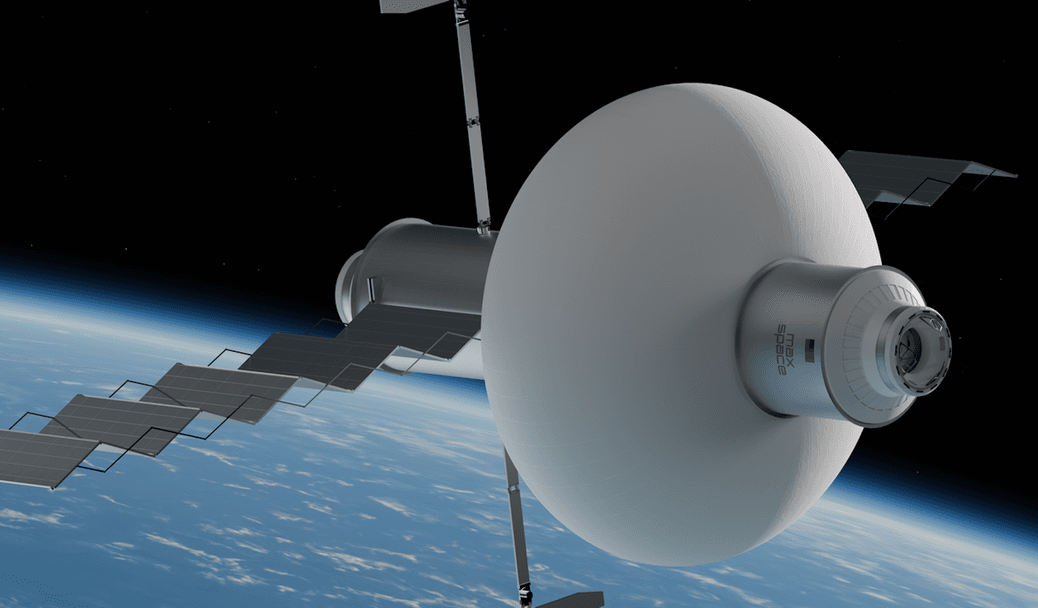 Надувная космическая станция может быть выведена на орбиту одной ракетой