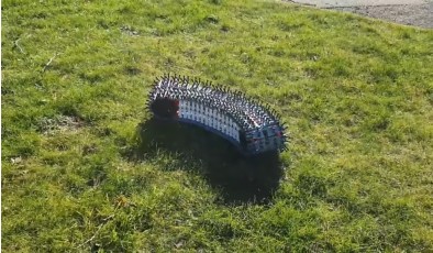 Разработан робот-многоножка, способный протискиваться сквозь завалы