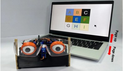 Новая технология позволяет управлять техникой морганием и движениям глаз