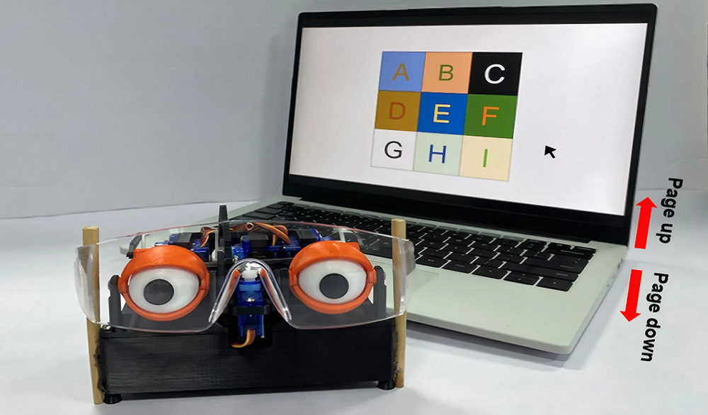 Новая технология позволяет управлять техникой морганием и движениям глаз