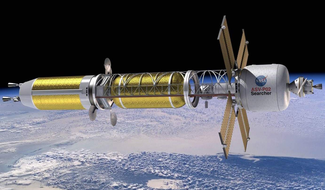 Ядерный двигатель позволит сократить полёт к Марсу вдвое