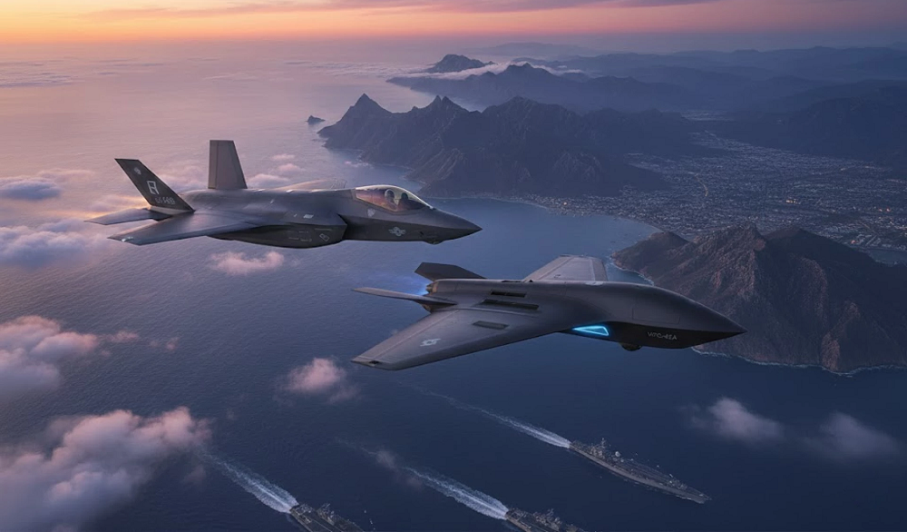 ВМС США учатся сражаться плечом к плечу с боевыми дронами