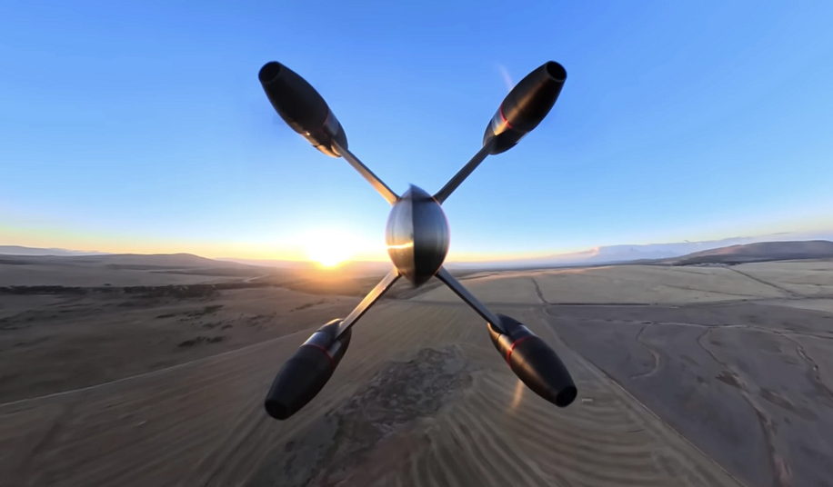 Новый мировой рекорд: квадрокоптер Peregreen V4 разогнался до 657 км/ч