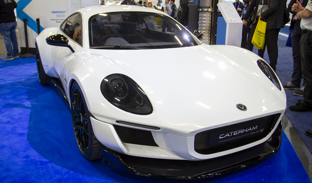 Caterham Project V: лёгкий электроспорткар с мотором Yamaha бросает вызов Porsche
