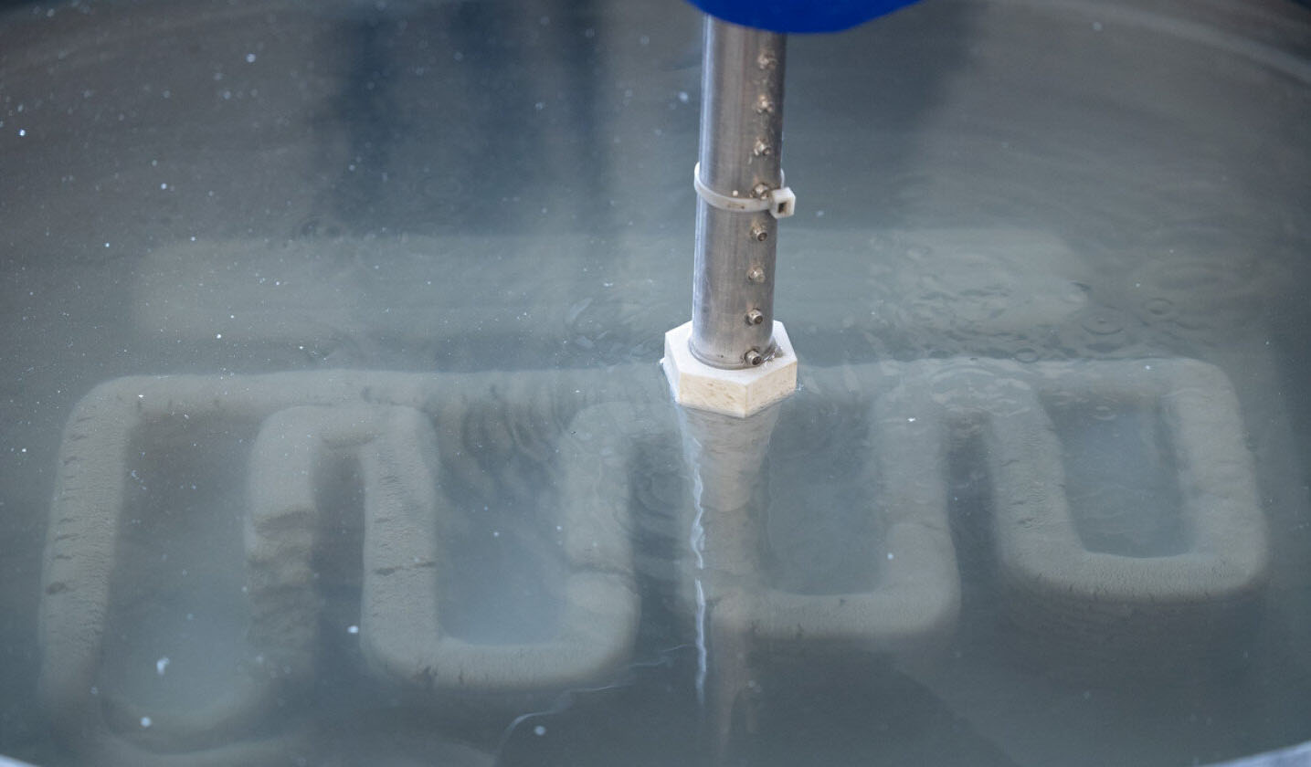 Подводная 3D-печать позволит возводить бетонные конструкции на дне океана