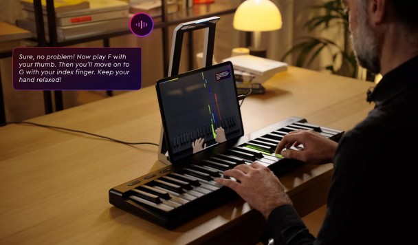 Представлен тренер с искусственным интеллектом для пианистов