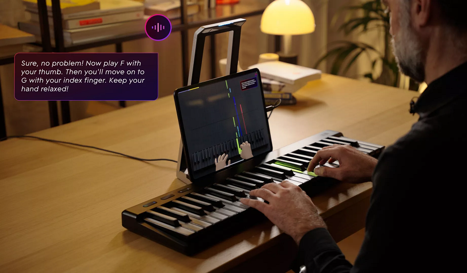 Представлен тренер с искусственным интеллектом для пианистов