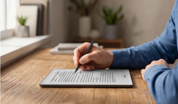 PocketBook представила большой ридер с функциями электронного блокнота