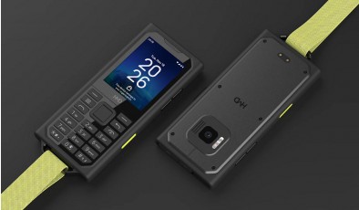 Представлен гибрид кнопочного телефона и смартфона с военной защитой
