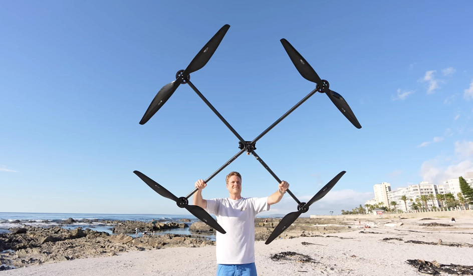 Самый энергоэффективный дрон в мире летает 3,5 часа на одной зарядке