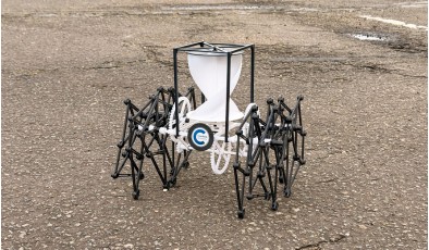 Создан робот, который ходит с помощью ветра и может чинить себя сам даже на Марсе