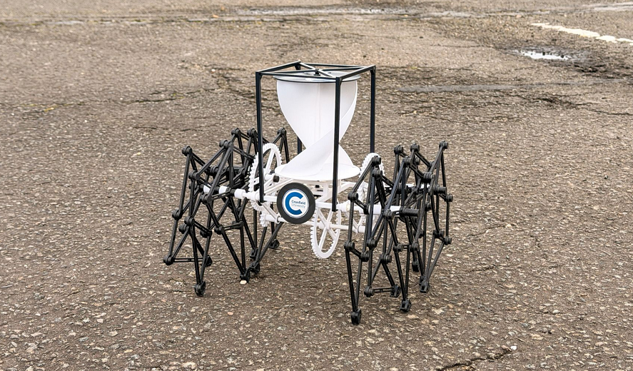 Создан робот, который ходит с помощью ветра и может чинить себя сам даже на Марсе