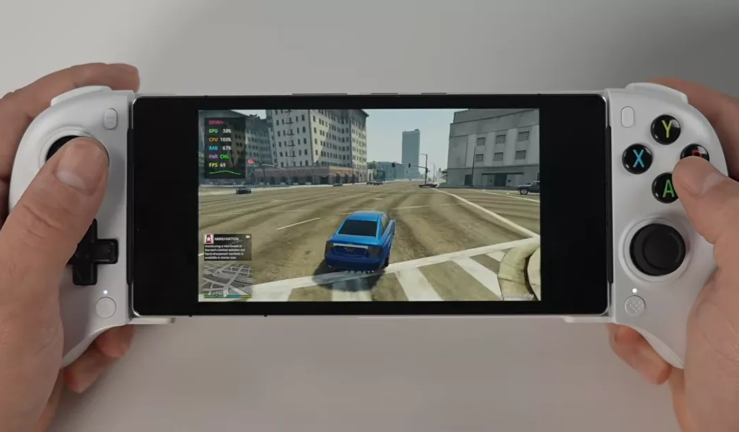 Представлен игровой смартфон, на котором запускаются полноценные Windows-игры