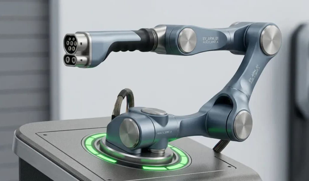 BYD запатентовал робота, который сам заряжает электромобиль и накачивает шины