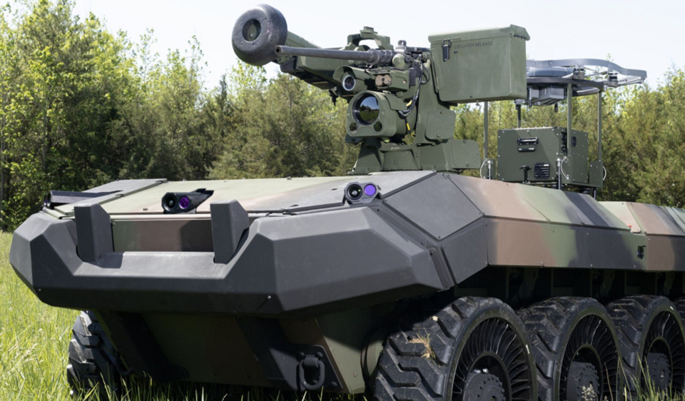 Армия США тестирует боевого робота Hunter Wolf в реальных боевых сценариях