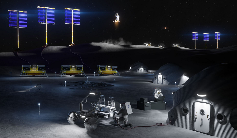 Город на Луне: NASA раскрывает планы масштабной лунной базы к 2032 году