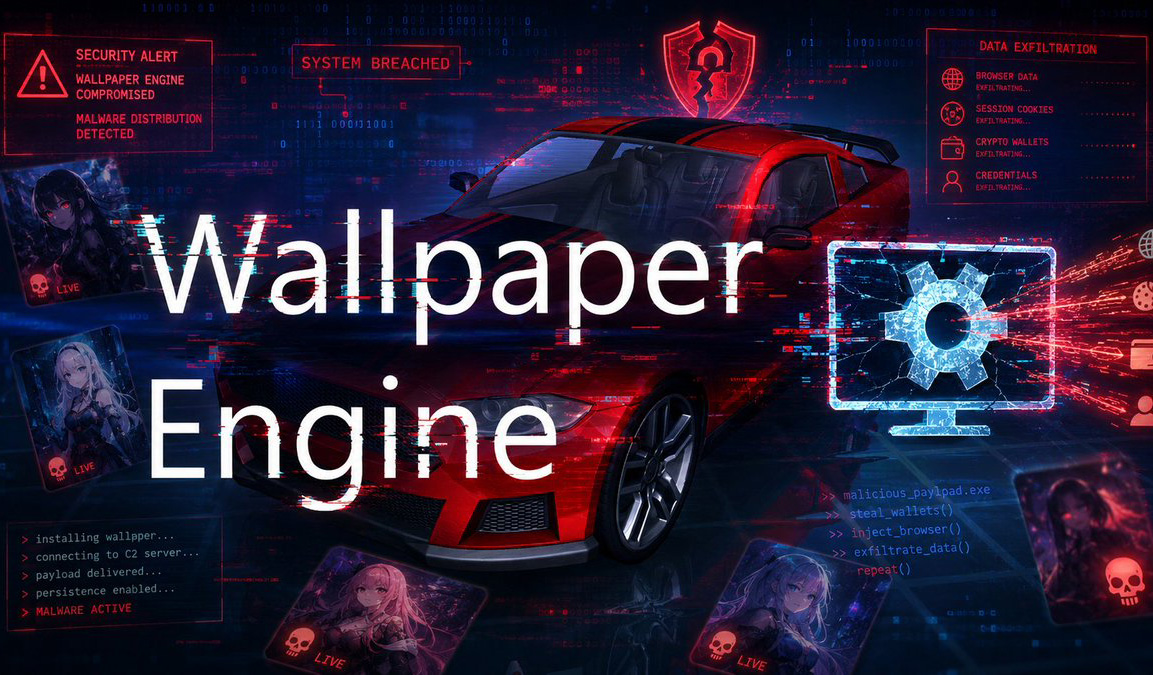 Хакеры год крали аккаунты Steam через «живые обои»