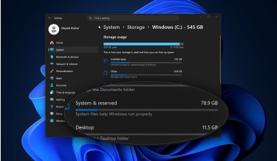 Системный файл Windows 11 «съедает» 500 ГБ на диске