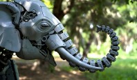 Японцы создали роботизированный хобот с тактильным зрением