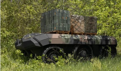 Новый армейский робот Dire WOLF доставляет припасы без участия людей