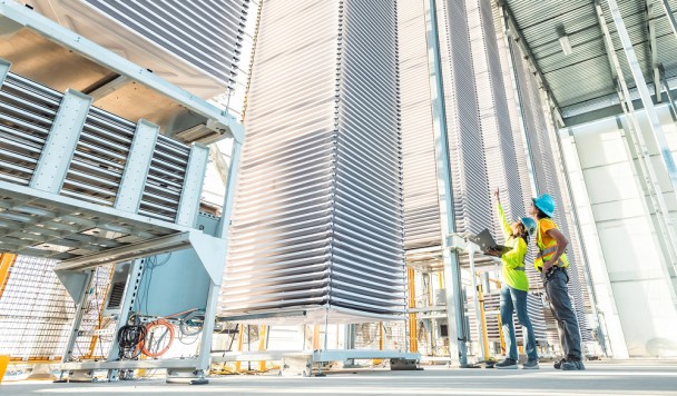 Цементные заводы могут удалять углекислый газ из атмосферы